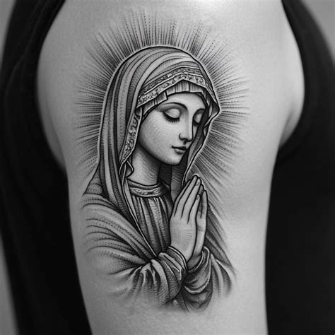 Virgin Mary Tattoos On Ribs