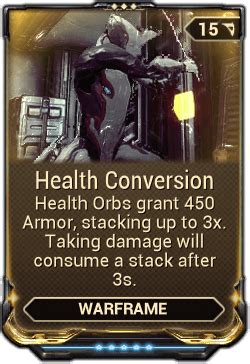 Warframe Health Conversion