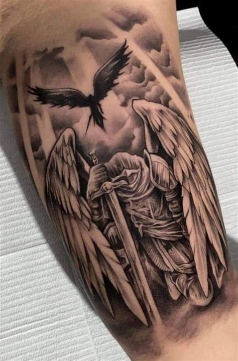 Warrior Guardian Angel Tattoo Designs Warrior Guardian Angel Tattoo Designs