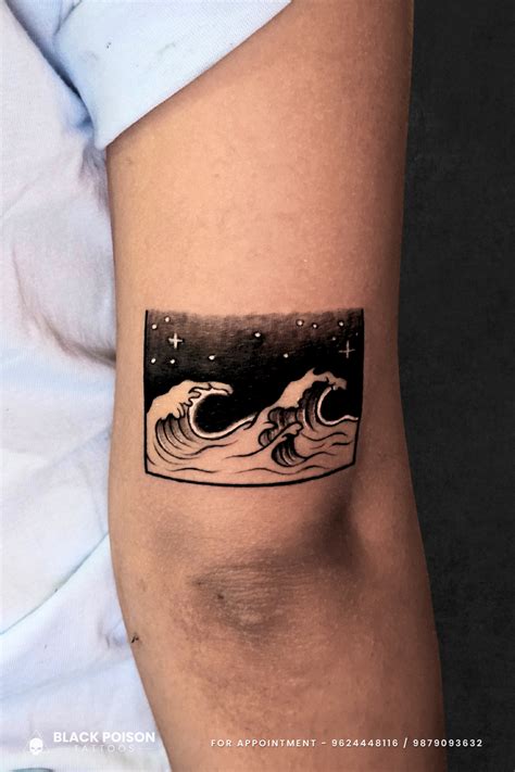 Wave Tattoo With Big Meanings 1 Waves Tattoo Tattoos Simple Wave Tattoo