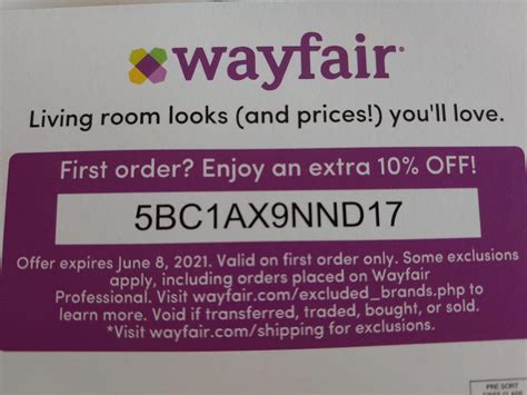 Best Wayfair Coupon Code 2024 Revealed!