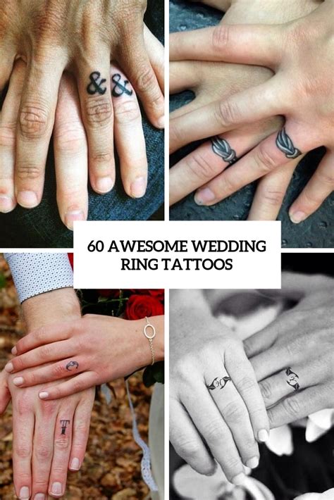 Wedding Ring Tattoo Ideas For Him 60 Photos Vianawedding Com