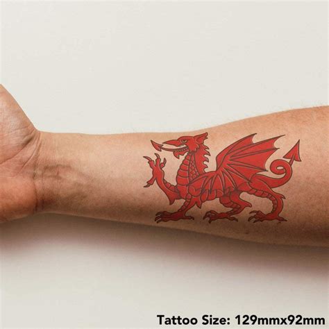 Welsh Dragon Forearm Tattoos 50 Red Dragon Tattoo Designs With Meaning