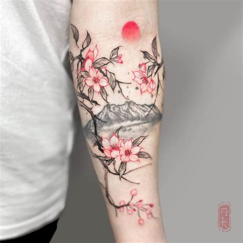 What Do Cherry Blossom Tattoos Mean Eagleviewtattoo Com