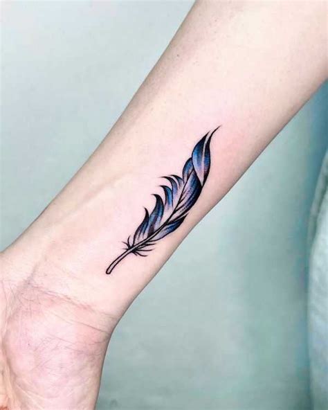 What Is The Meaning Of A Feather Tattoo Bronctattooaus Com