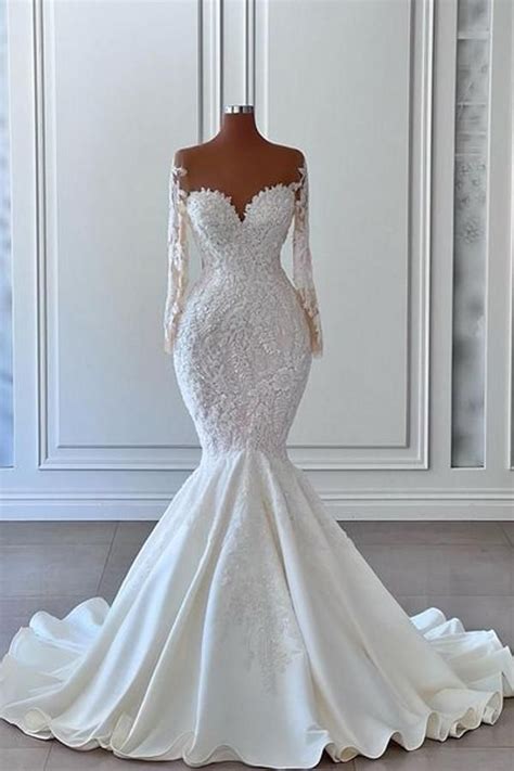 Best White Mermaid Wedding Dresses 2023 Guide