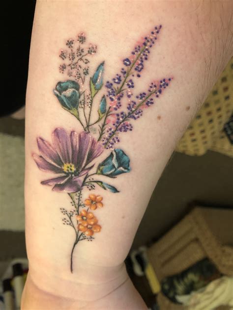 Wildflower Tattoo Ideas Design Talk Wildflower Tattoo Ideas Design Talk