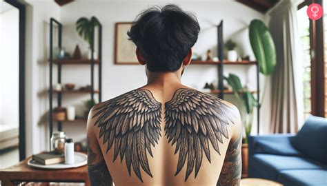 Wings Back Tattoo