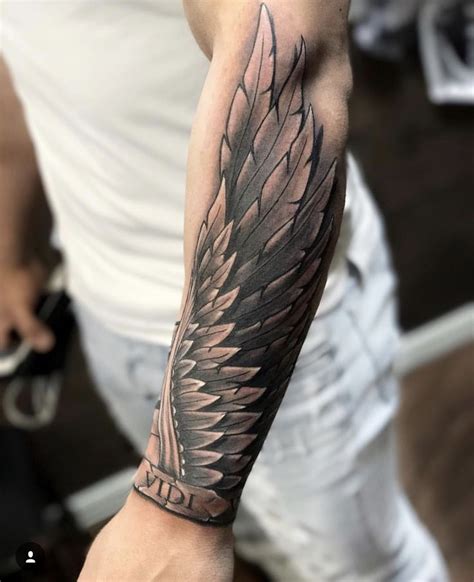 Wings Tattoo For Arm