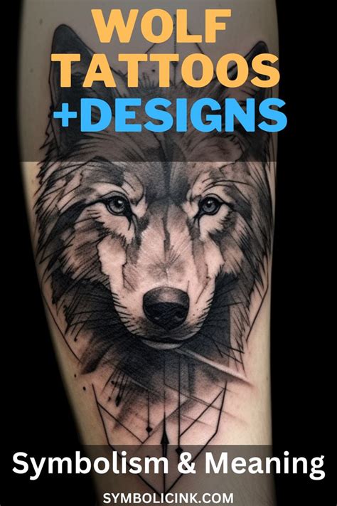 Wolf Tattoo Meaning Symbolism And Designs