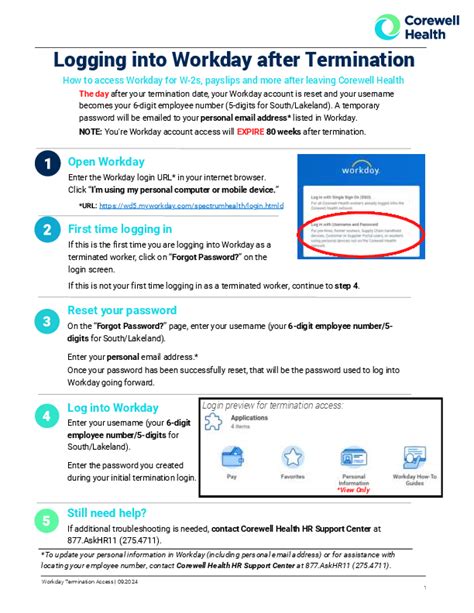 Workday Corewell Health