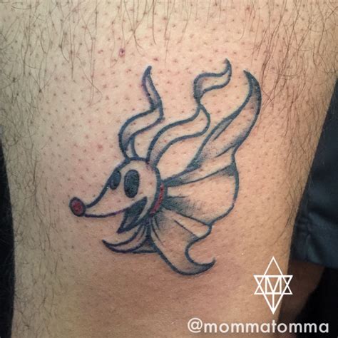 Zero Tattoo Nightmare Before Christmas Watercolor Tattoo Design Zero Tattoo Nightmare Before Christmas Watercolor Tattoo Design